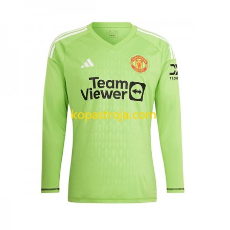 Billiga Fotbollströjor Manchester United Målvakt Hemma tröja 2023/24 Långärmad